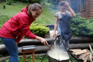 Майстер-клас по приготуванню баноша, Верховина
